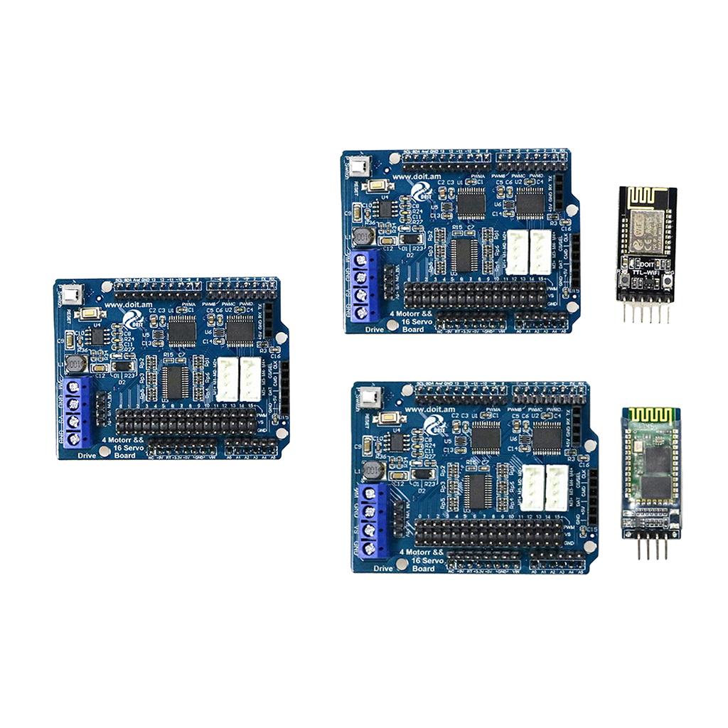 2/4 DC Motor 16-Way Servo Drive Board Arduino Motor Drive Board