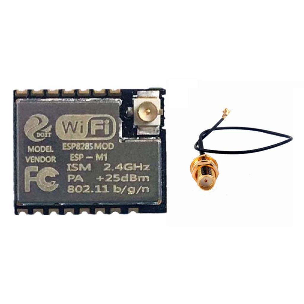 ESP8285 ESP-M1 WiFi Module Serial Port Compatible with ESP8266 with A External Antenna
