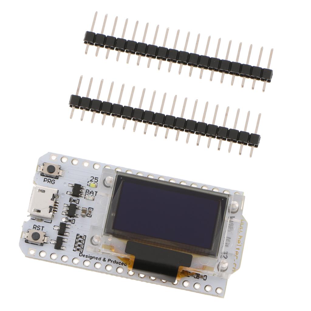 0.96 inch OLED Display ESP32 WiFi BLE Module Development Board Antenna Transceiver IOT Board for Arduino Smart Home