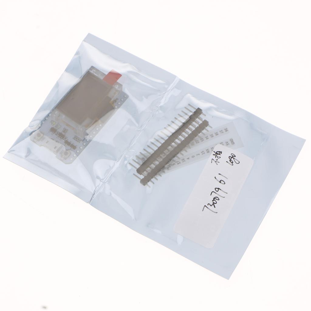 0.96 inch OLED Display ESP32 WiFi BLE Module Development Board Antenna Transceiver IOT Board for Arduino Smart Home