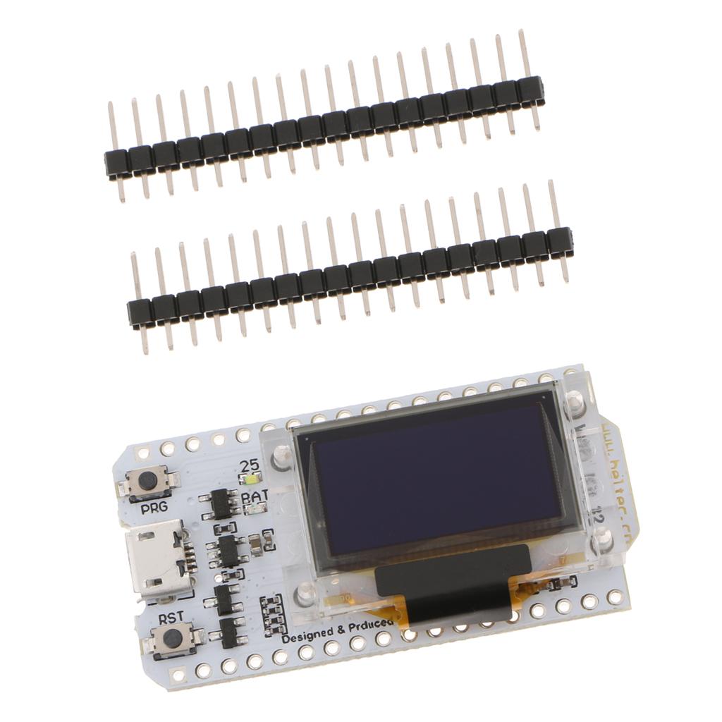 0.96 inch OLED Display ESP32 WiFi BLE Module Development Board Antenna Transceiver IOT Board for Arduino Smart Home