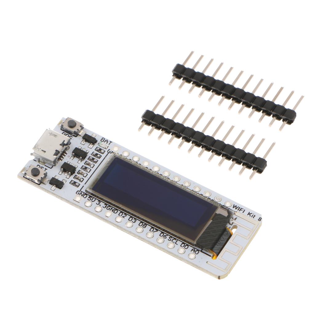 0.91 inch OLED Display ESP8266 WiFi BLE Module Development Board Antenna Transceiver IOT Board for Arduino Smart Home