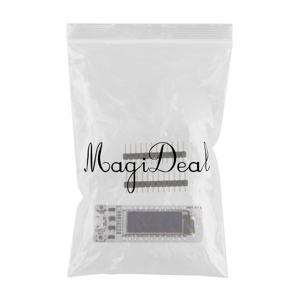 0.91 inch OLED Display ESP8266 WiFi BLE Module Development Board Antenna Transceiver IOT Board for Arduino Smart Home