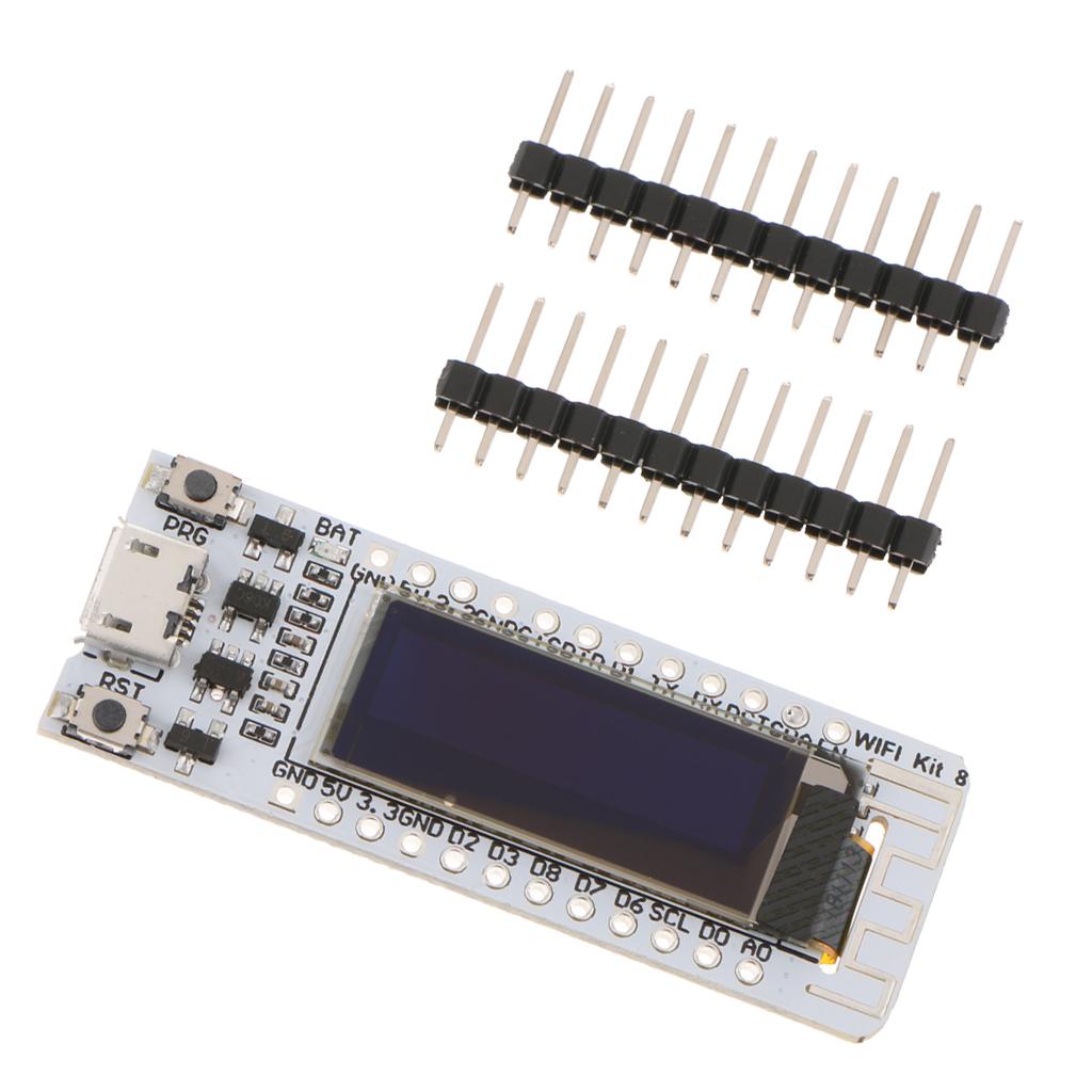 0.91 inch OLED Display ESP8266 WiFi BLE Module Development Board Antenna Transceiver IOT Board for Arduino Smart Home