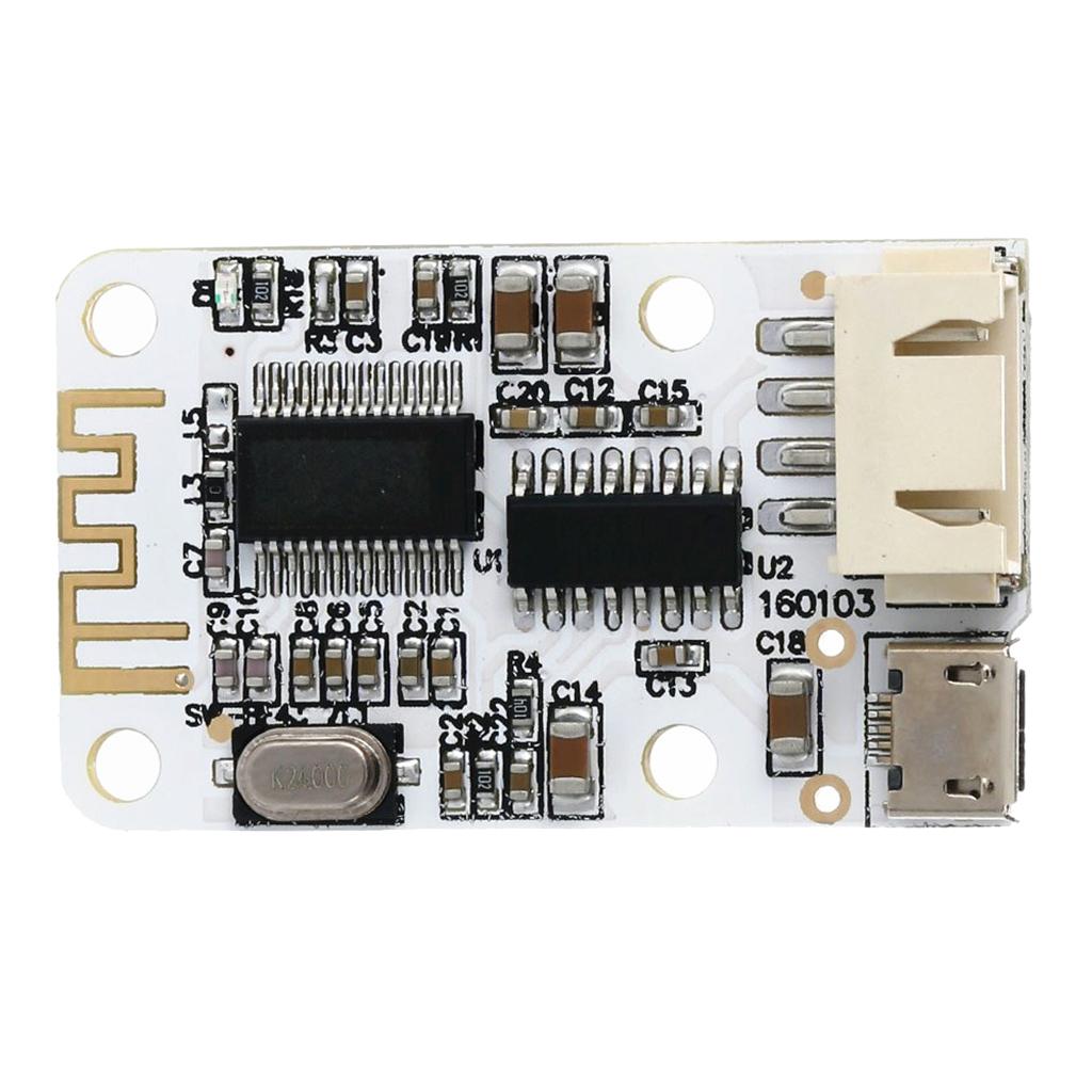 1Piece Mini Bluetooth Speaker Digital Amplifier Board USB Power Supply