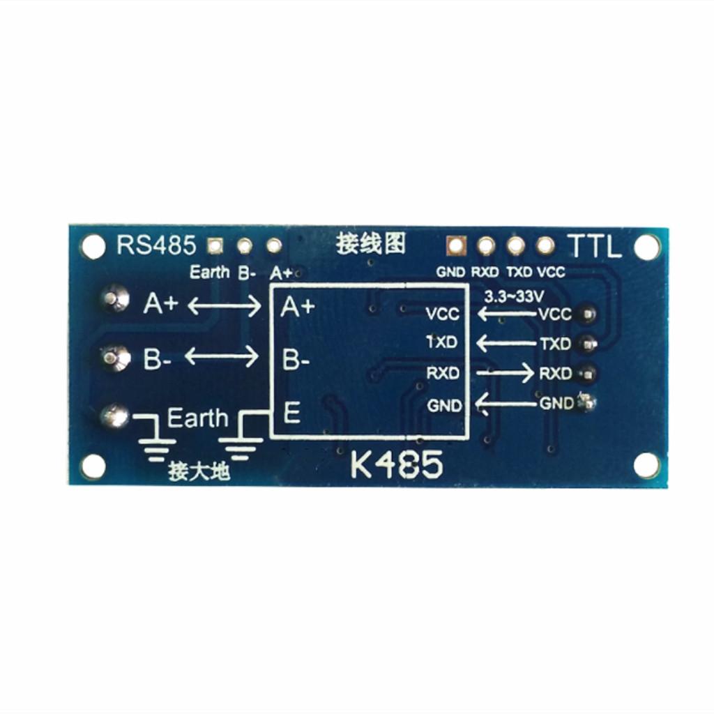 5V 3.3V TTL to RS 485 Converter Board For Raspberry Pi Arduino and Other MCU