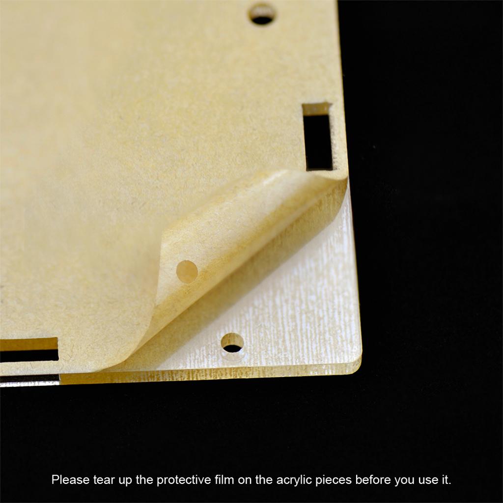 Arduino R3 Case Enclosure New Transparent Gloss Acrylic Computer Box Compatible with Arduino R3