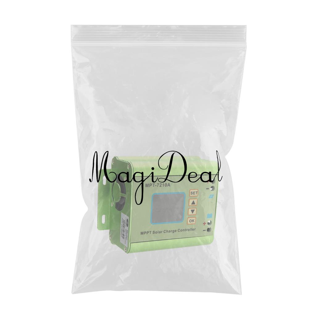 High Performance 10A MPPT Solar Charge Controller Solar Charge With LCD Display for Solar Battery Charging