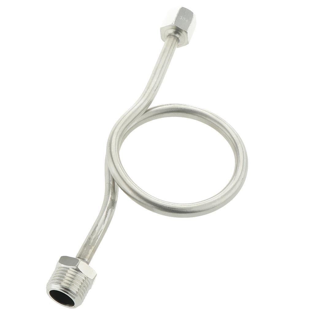 Stainless Steel Buffer Coil Elbow Tube Pipe Valve For Pressure Gauge M14x1.5