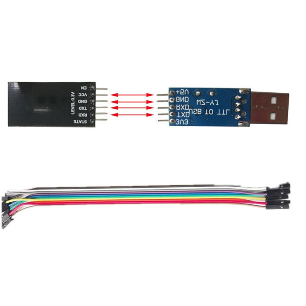 Pure Serial Port Wifi Probe + PL2303HX Module