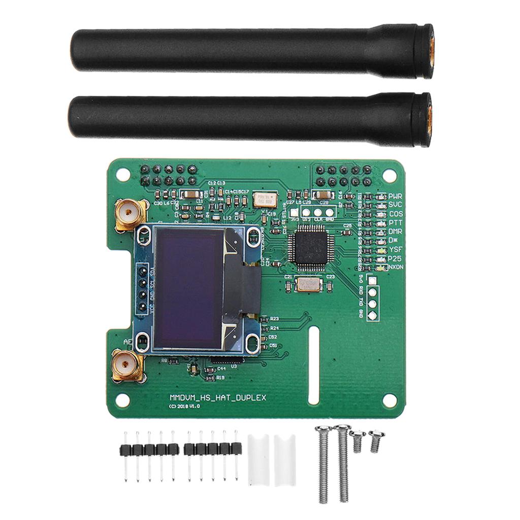 Mini MMDVM Hotspot Duplex GPS Module Spot Radio Station Wifi Digital Voice Modem for P25 DMR YSF Raspberry Pi