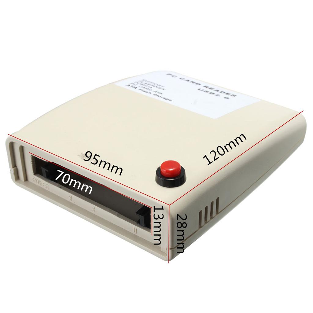 USB 2.0 to 68 pin ATA PCMCIA Flash Disk Memory Card Reader Adapter Converter