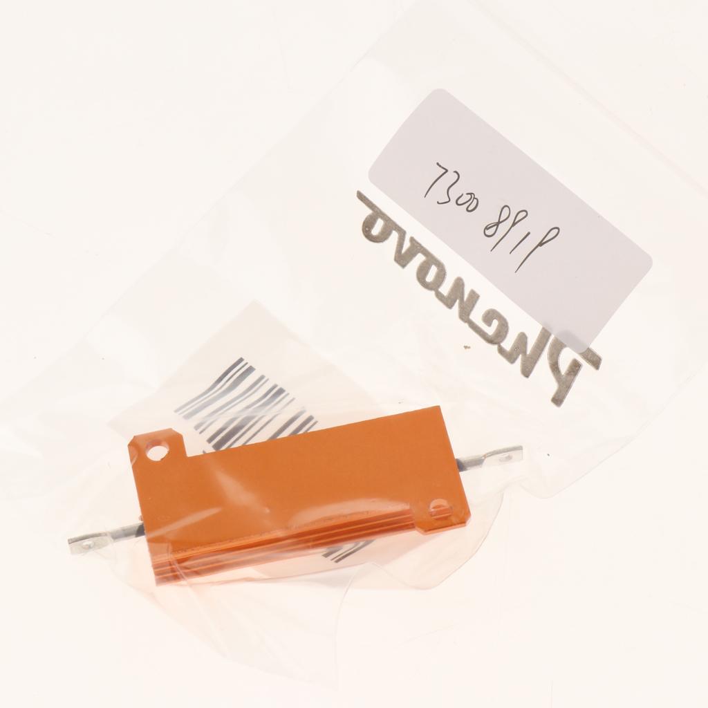 Gold Aluminum Shell resistor RX24 50W High Power Resistor For LED Bulb 50R