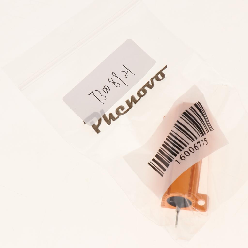 Gold Aluminum Shell resistor RX24 50W High Power Resistor For LED Bulb 150R