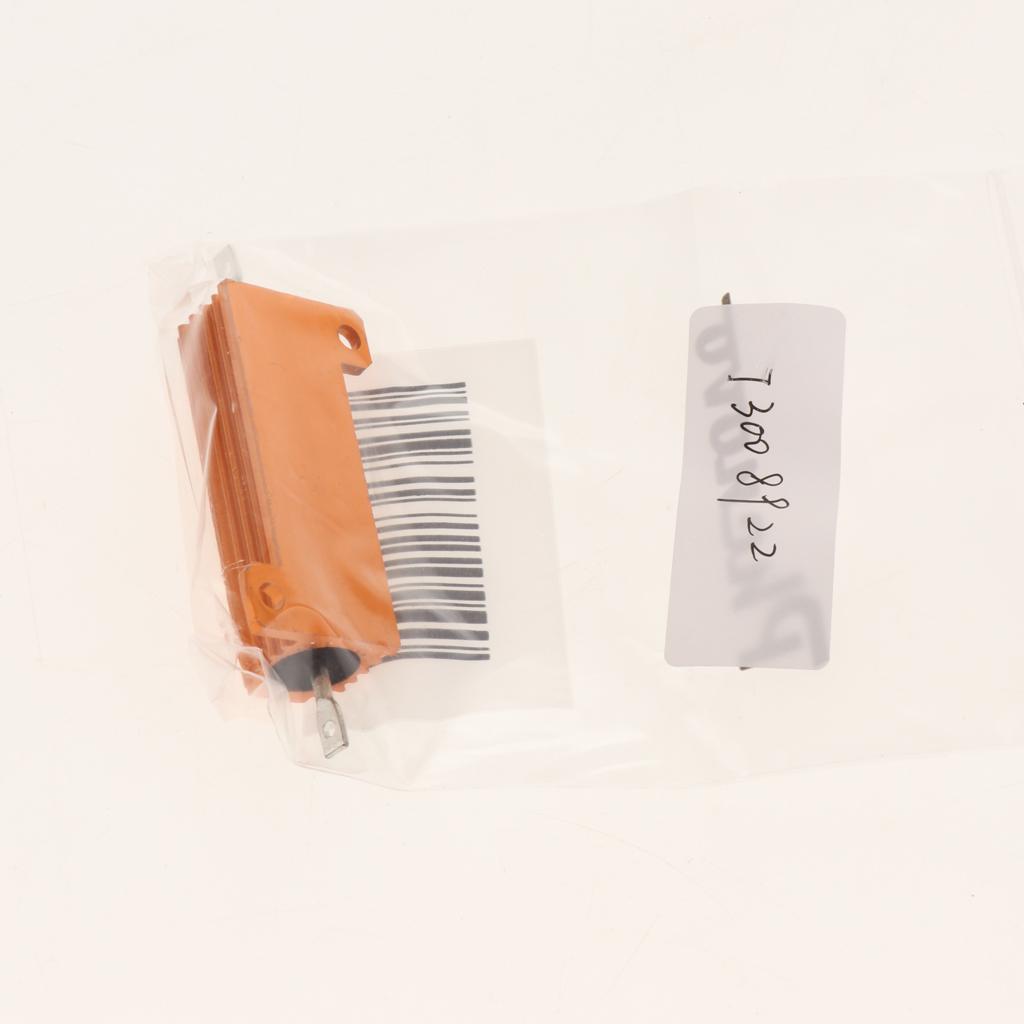 Gold Aluminum Shell resistor RX24 50W High Power Resistor For LED Bulb 200R