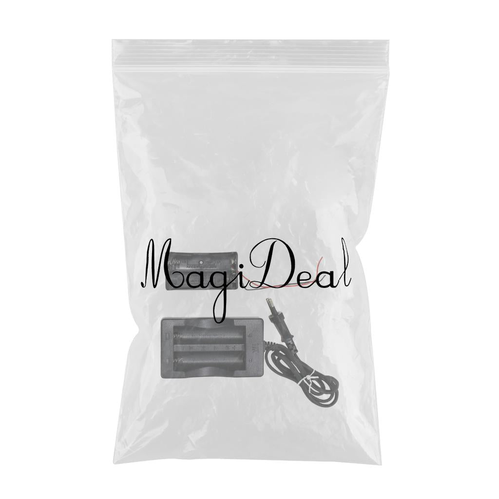 18650 Lithium Battery Charger + 2 Battery Holder Box 2 battery packs