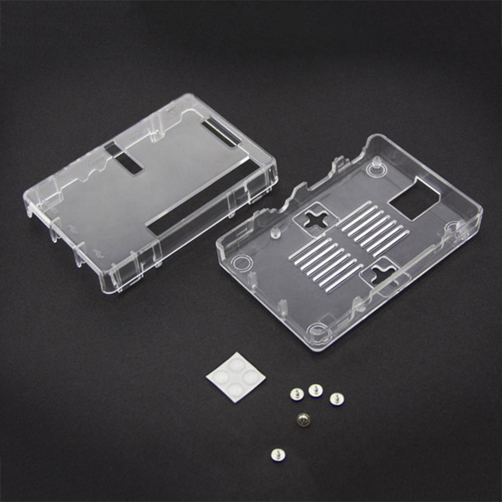 Case Housing Shell Enclosure for the Raspberry Pi Model 3B 2B+ Transparent