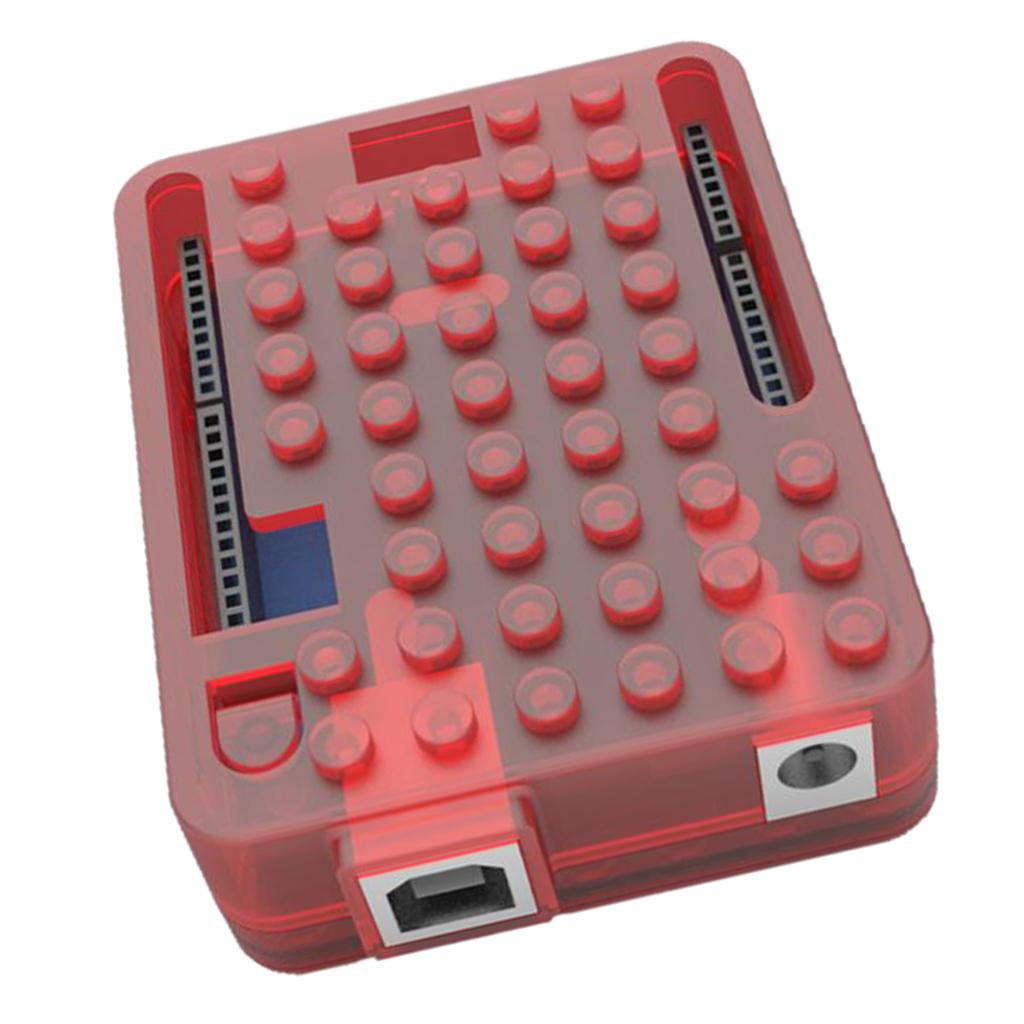 Case Enclosure for Raspberry Pi UNO R3 Model Red