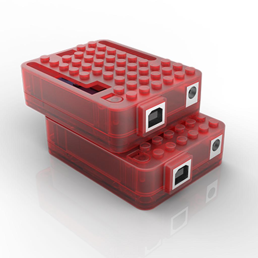 Case Enclosure for Raspberry Pi UNO R3 Model Red