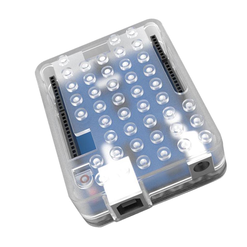 Case Enclosure for Raspberry Pi UNO R3 Model Clear