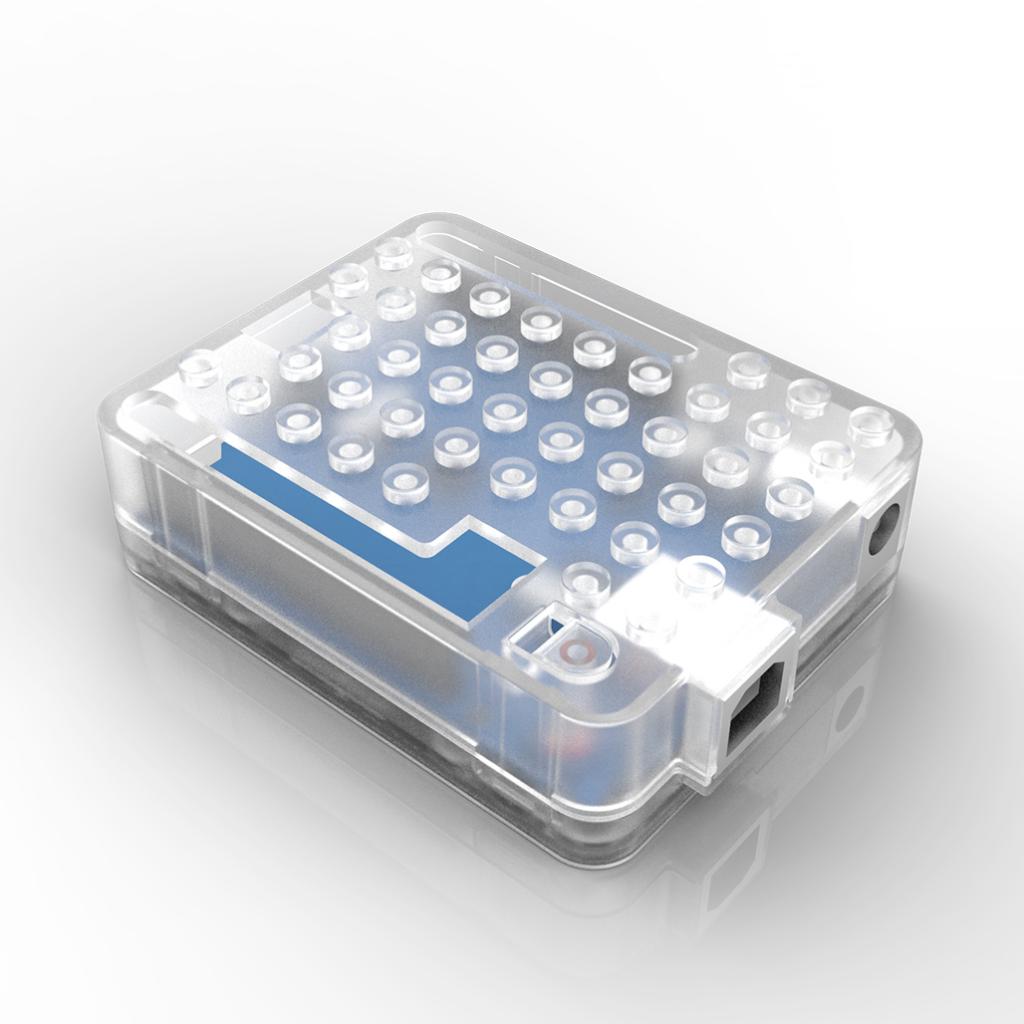 Case Enclosure for Raspberry Pi UNO R3 Model Clear