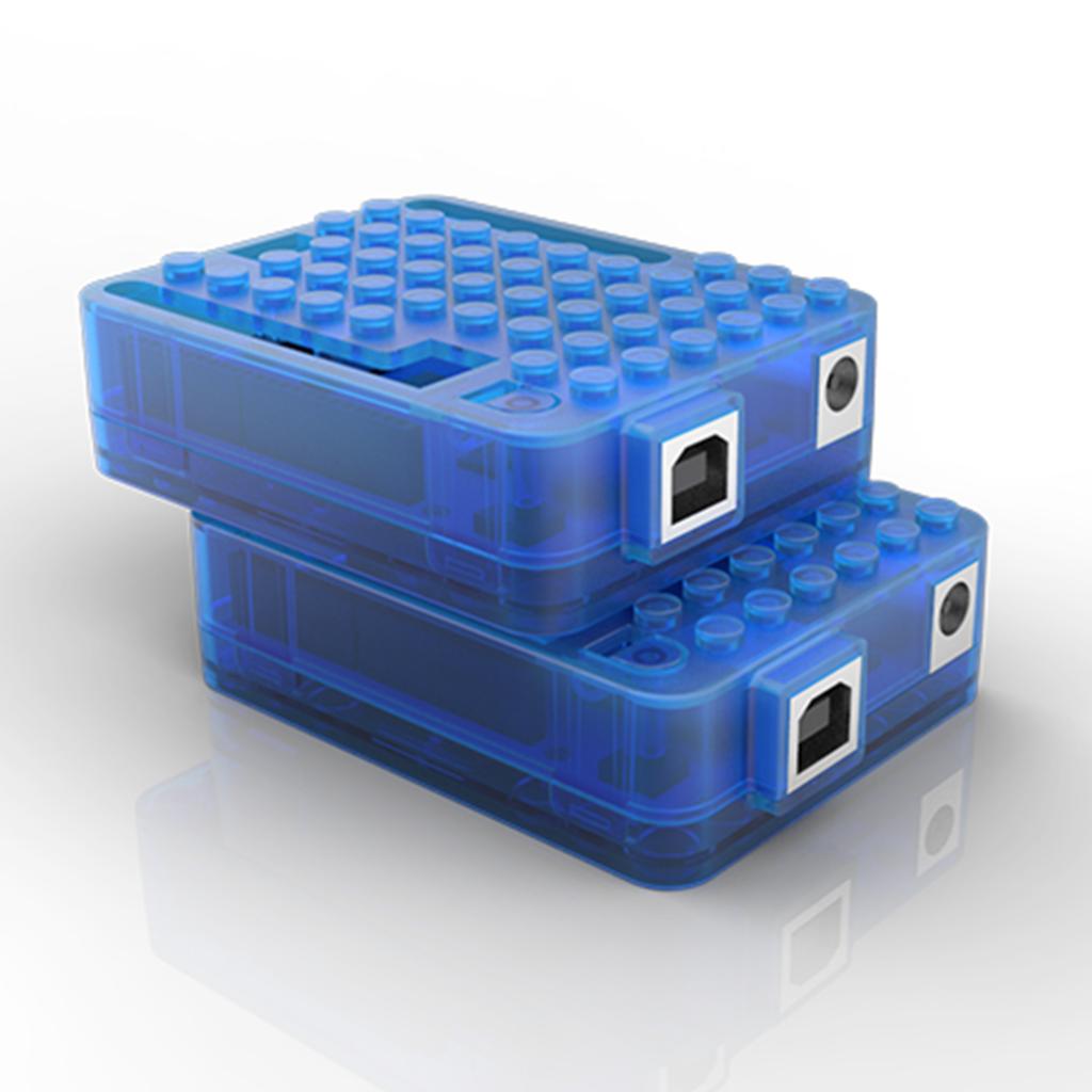 Case Enclosure for Raspberry Pi UNO R3 Model Blue