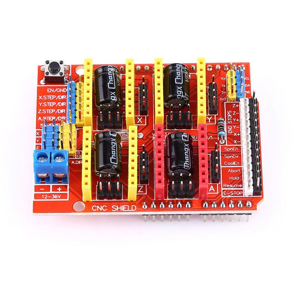 3D Printer Kit with RAMPS 1.4 Controller + Mega 2560 board + 4pcs A4988 Stepper Motor Driver with Heatsink + LCD 2004 Graphic Smart Display Controller