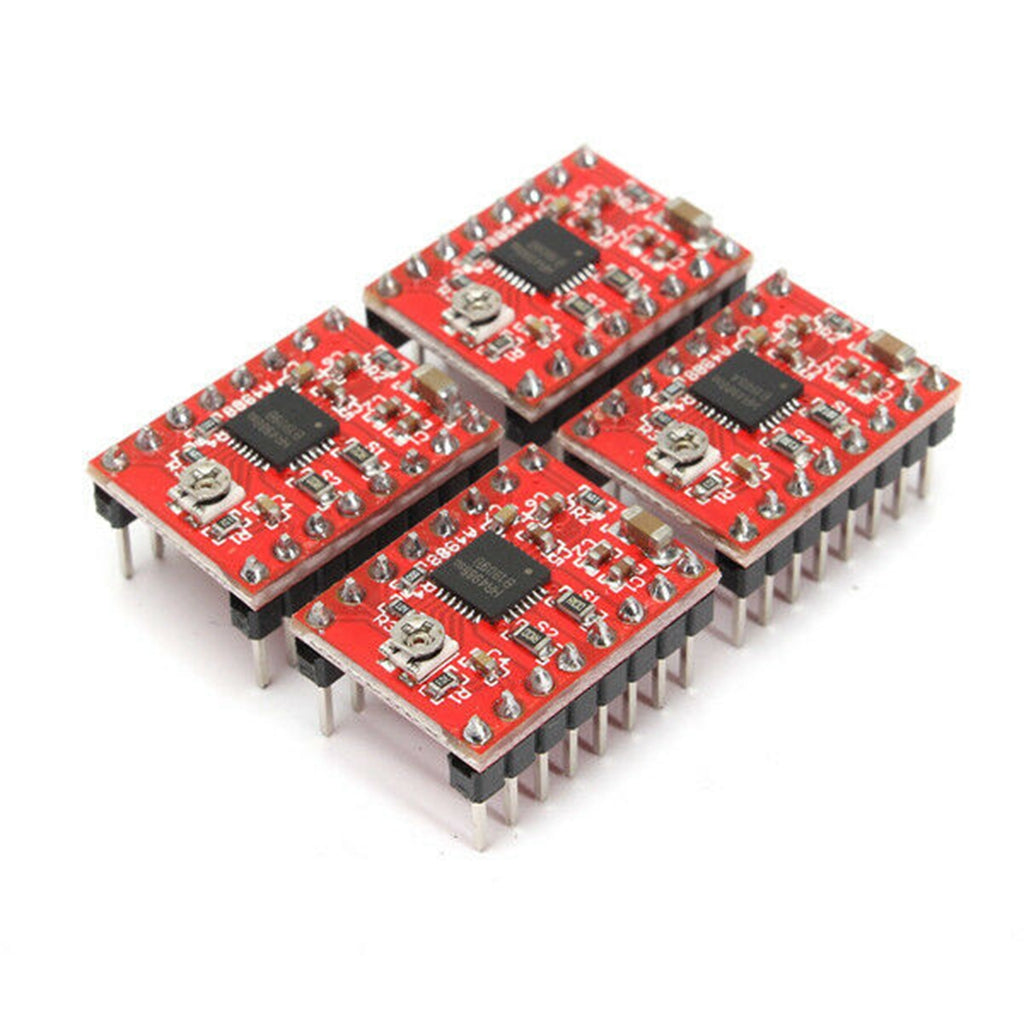 3D Printer Kit with USB Cable + CNC Shield Board + 4pcs A4988 Stepper Motor Driver with Heatsink + R3 Board Smart Display Controller