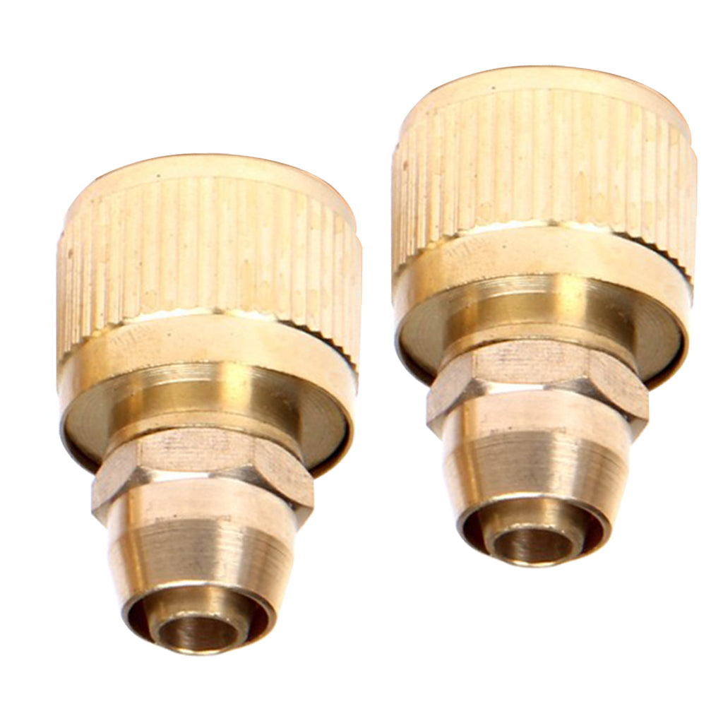 2pcs Expanding Hose Connector Wash Water Fitting Quick Connection M9