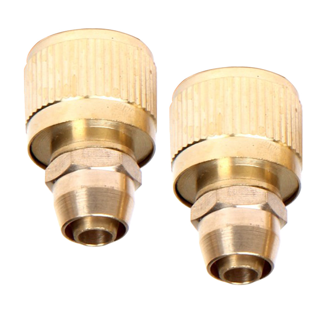 2pcs Expanding Hose Connector Wash Water Fitting Quick Connection M9