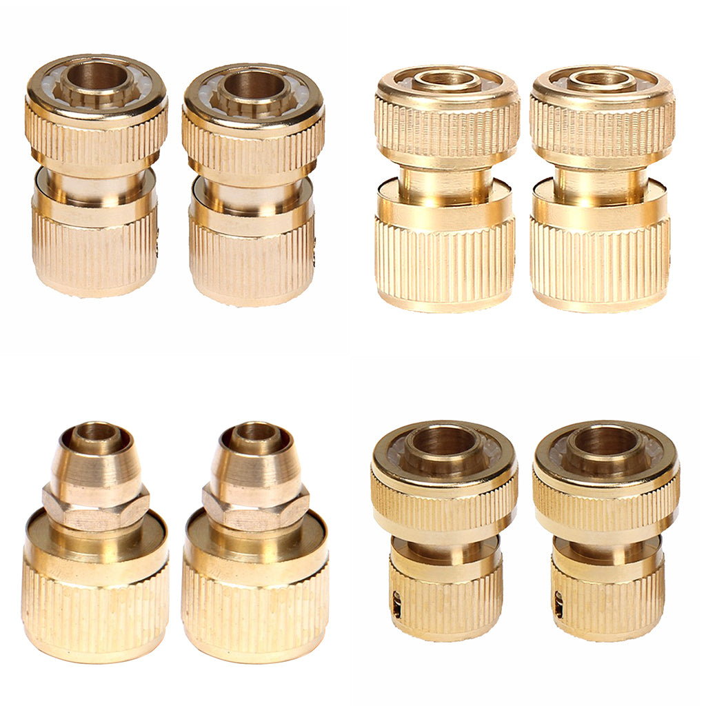 2pcs Expanding Hose Connector Wash Water Fitting Quick Connection M9