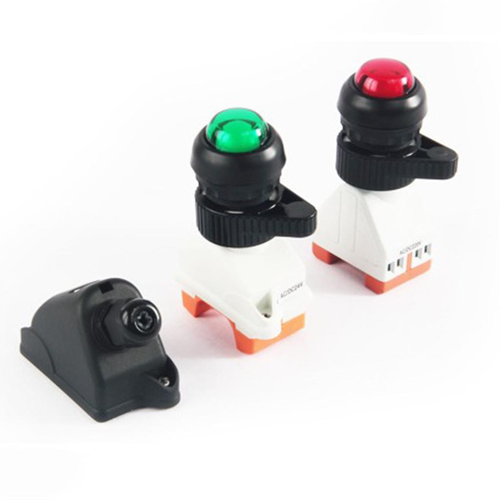 Explosion Proof Switch Button With Light w/High Quality Imported Engineering Plastics 6x3x9.5cm
