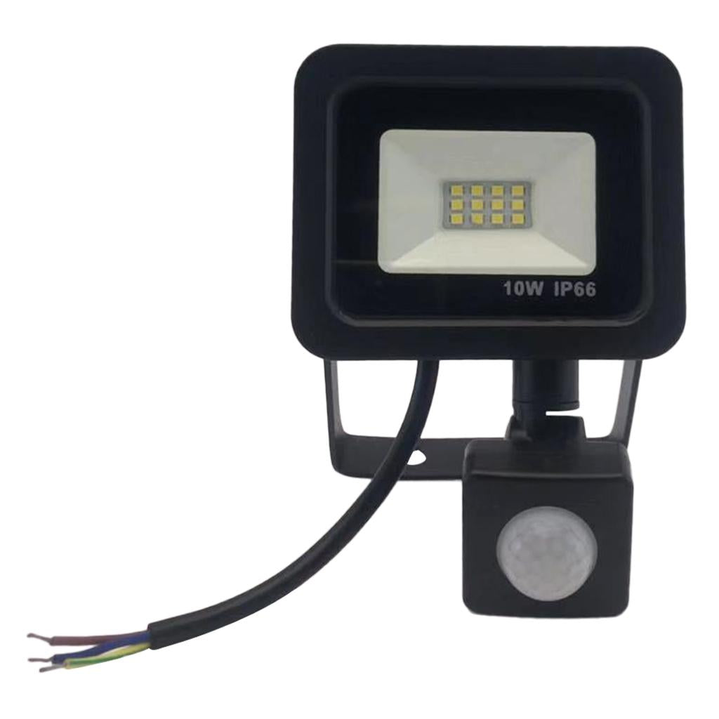 Ultra thin LED Induction Flood Light Outdoor Waterproof Floodlight 10W