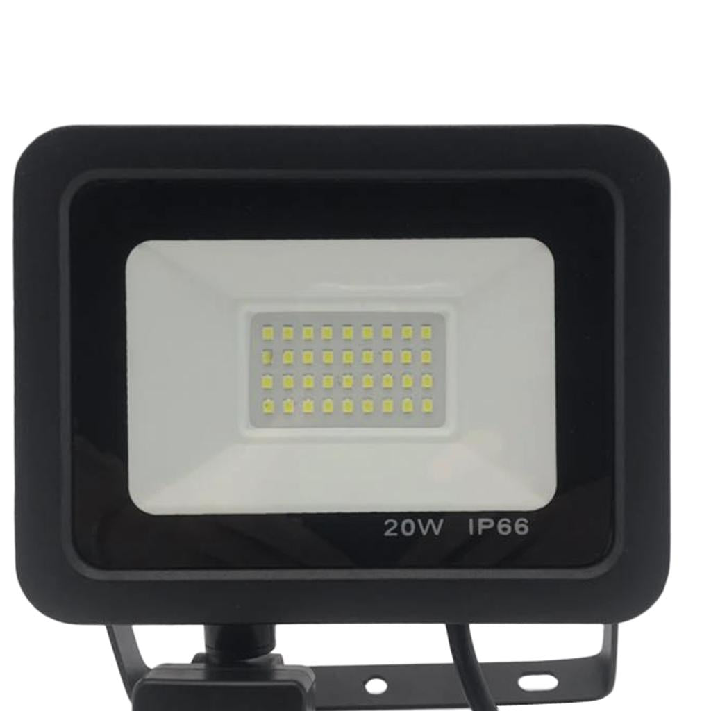 Ultra thin LED Induction Flood Light Outdoor Waterproof Floodlight 20W