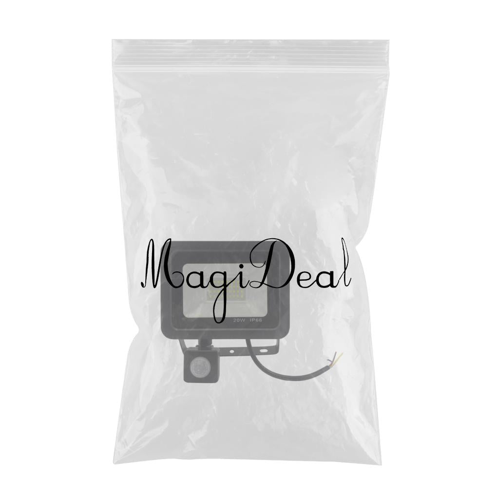 Ultra thin LED Induction Flood Light Outdoor Waterproof Floodlight 20W