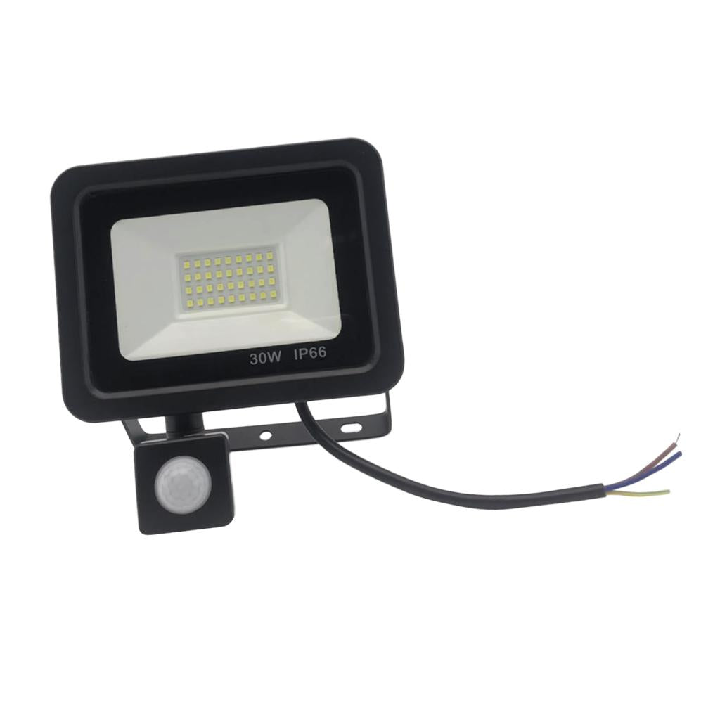 Ultra thin LED Induction Flood Light Outdoor Waterproof Floodlight 30W