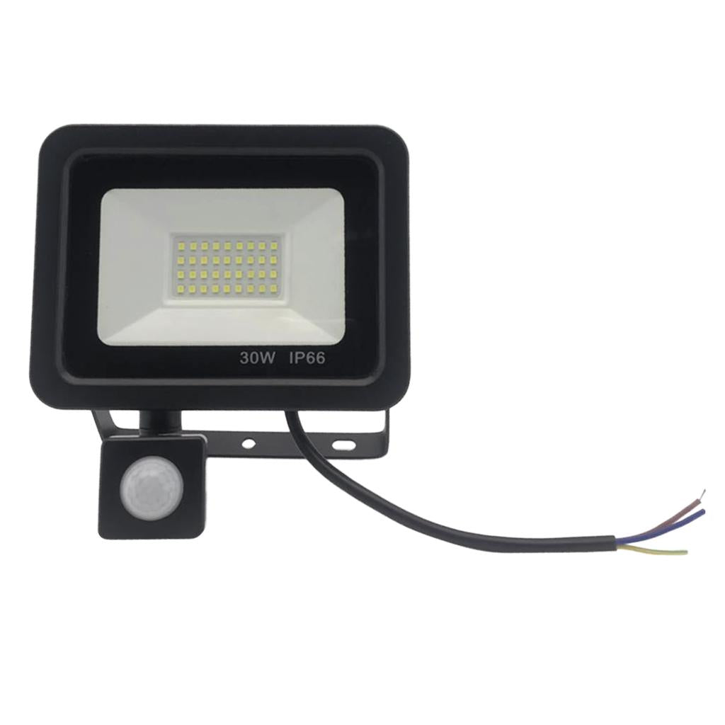 Ultra thin LED Induction Flood Light Outdoor Waterproof Floodlight 30W