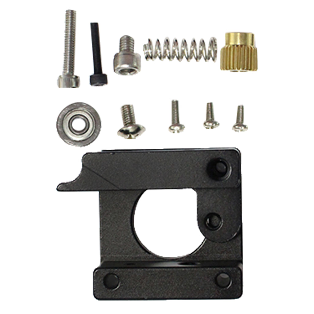 MK8 Aluminum Alloy Black Extruder 3D Printer Accessories DIY Kit Left Hand