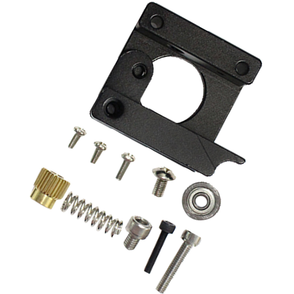 MK8 Aluminum Alloy Black Extruder 3D Printer Accessories DIY Kit Left Hand