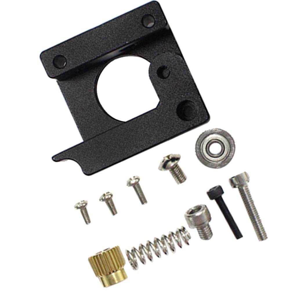 MK8 Aluminum Alloy Black Extruder 3D Printer Accessories DIY Kit Right Hand