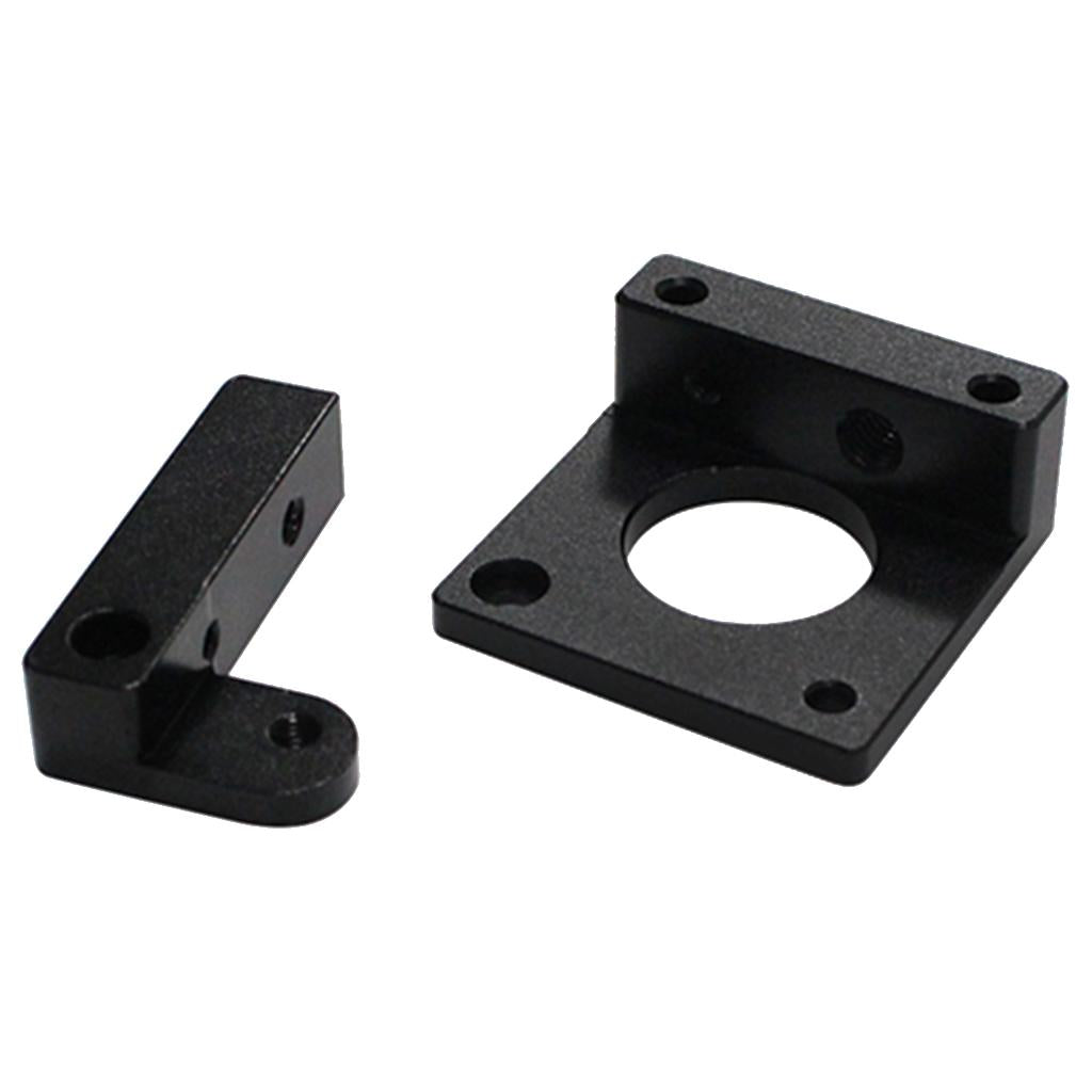 MK8 Aluminum Alloy Black Extruder 3D Printer Accessories DIY Kit Short Hand