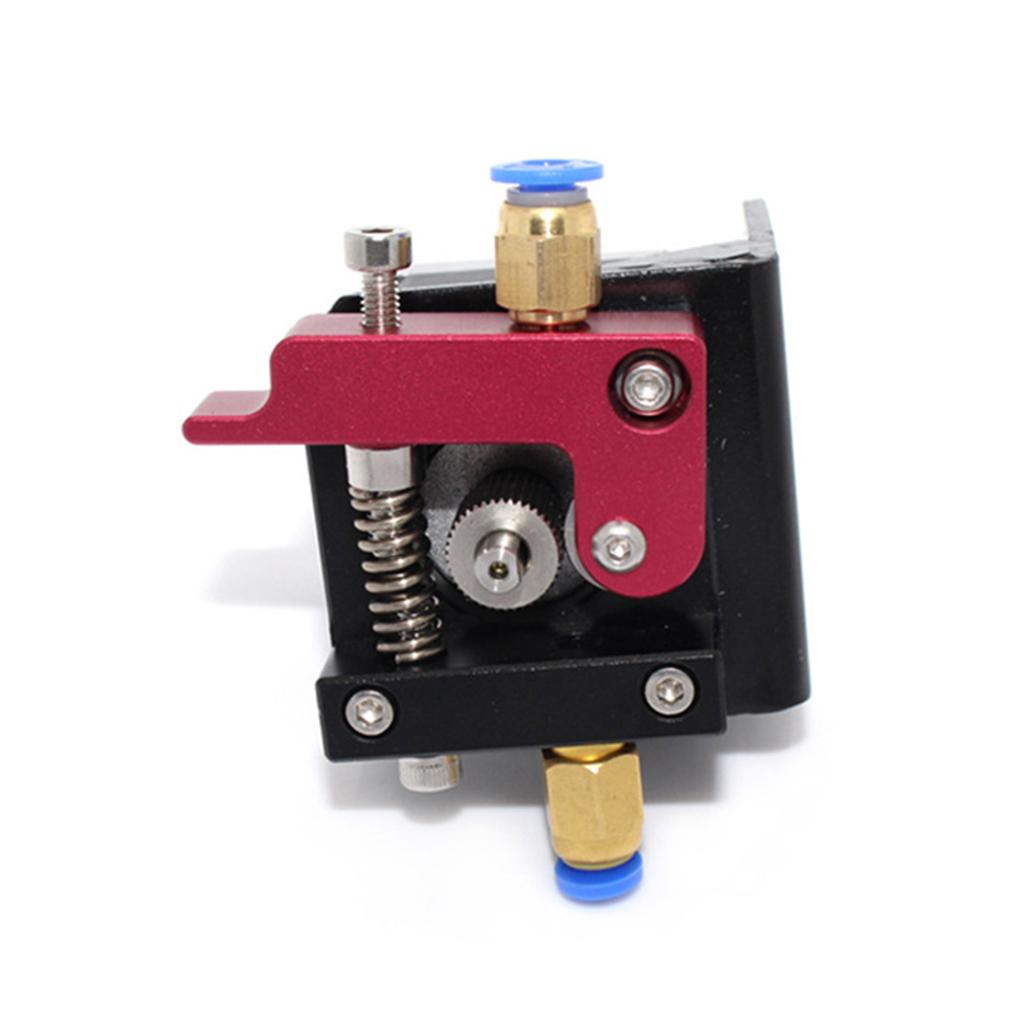 Aluminum Alloy Black Red Extruder with Copper Sheath 3D Printer Left