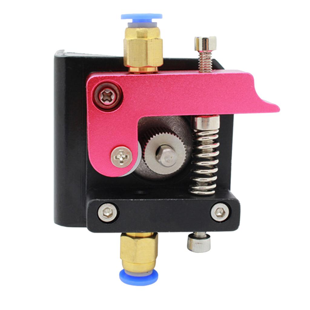 Aluminum Alloy Black Red Extruder with Copper Sheath 3D Printer Right