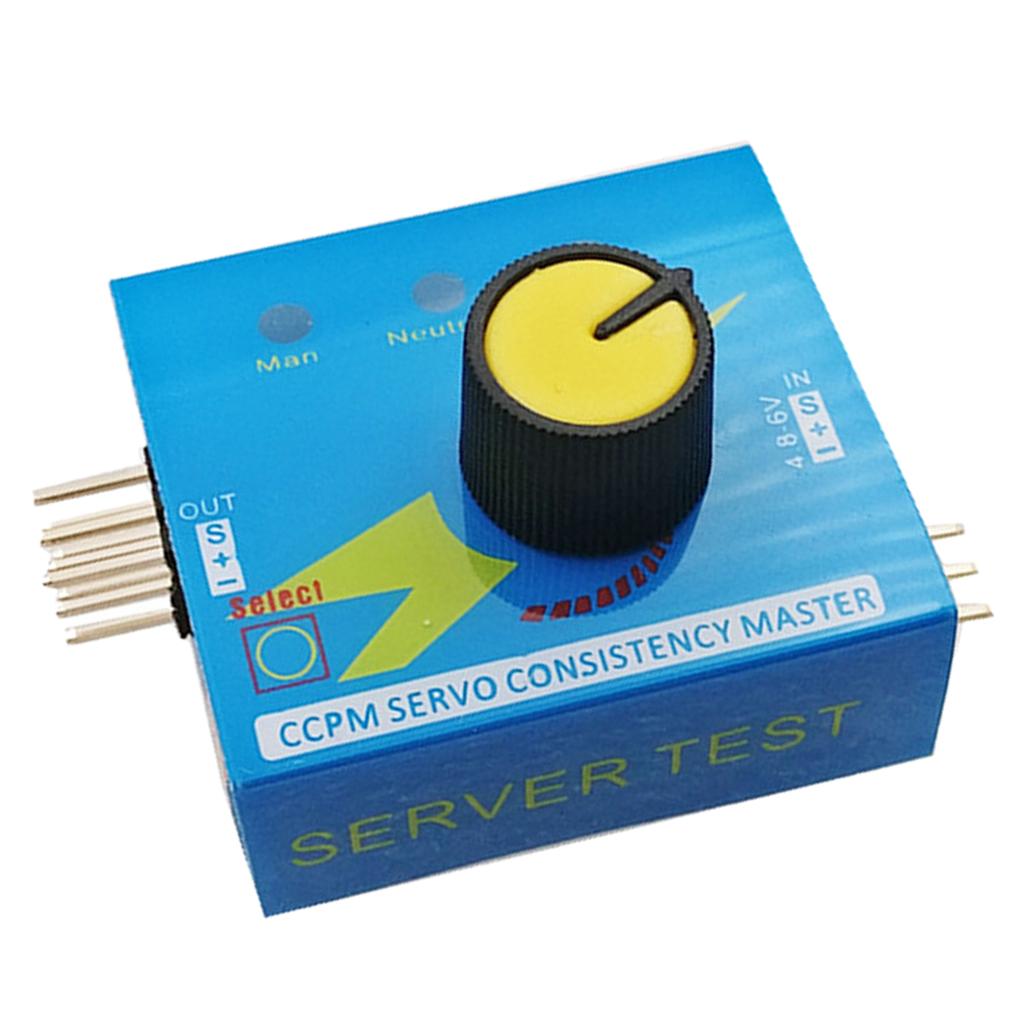Simple Steering Gear Tester 3 Shift Indicator Light 3 Mode ESC Servo Tester