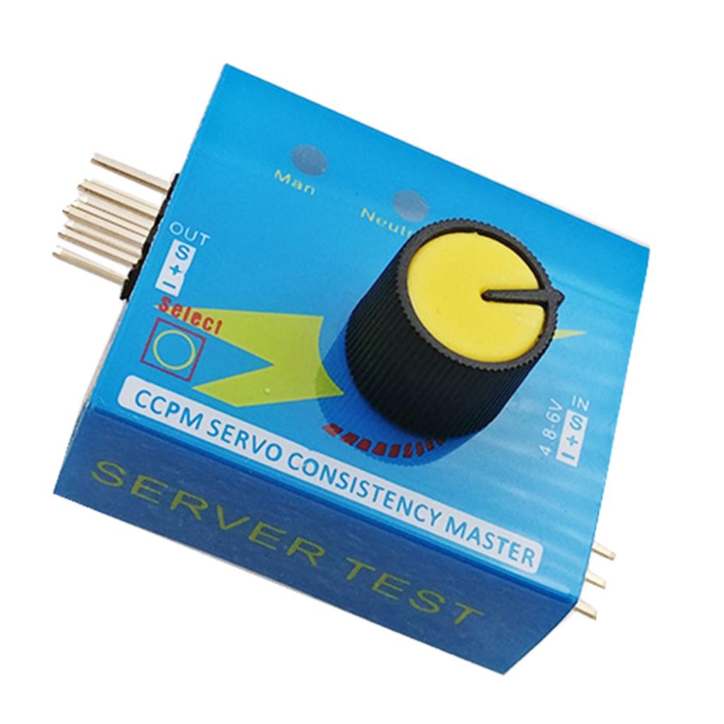 Simple Steering Gear Tester 3 Shift Indicator Light 3 Mode ESC Servo Tester
