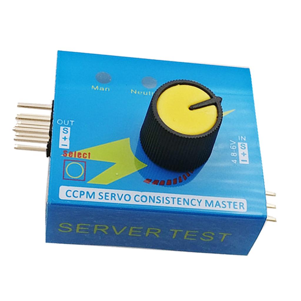 Simple Steering Gear Tester 3 Shift Indicator Light 3 Mode ESC Servo Tester