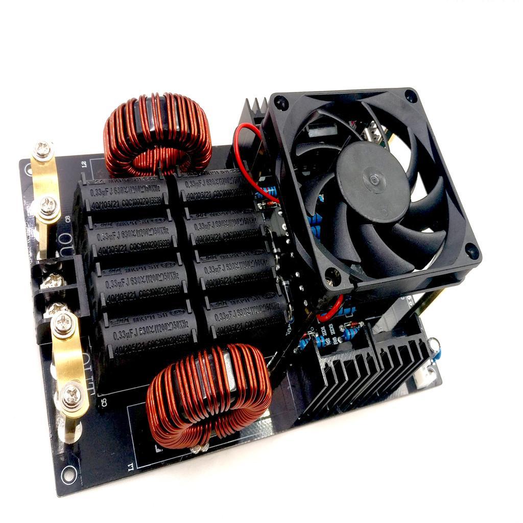 ZVS High Frequency Induction Heating Machine with Copper Coil 1000W