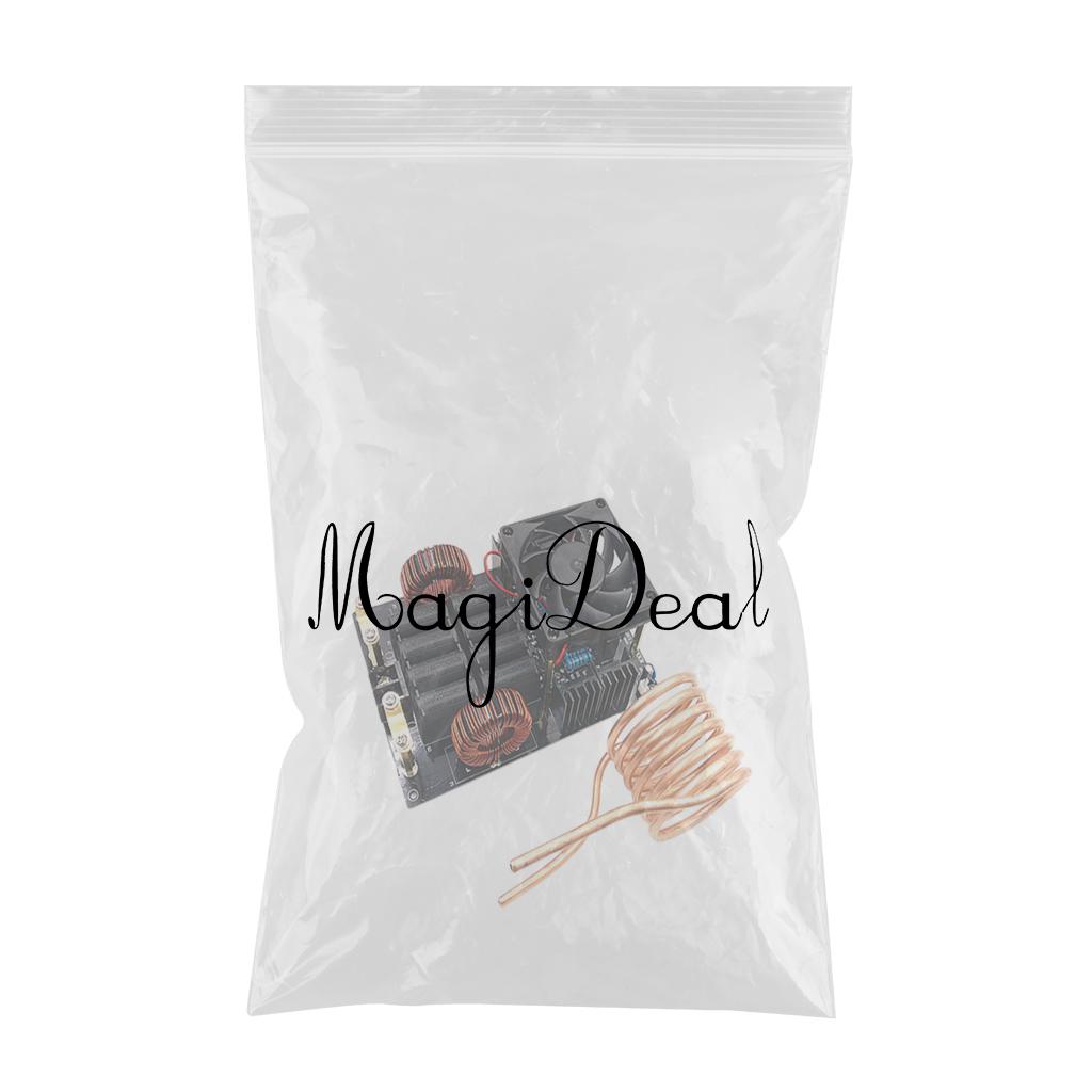 ZVS High Frequency Induction Heating Machine with Copper Coil 1000W