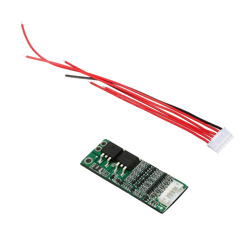 5S 15A BMS Protection PCB Board for 5Packs 18650 Li ion Lithium Battery Cell