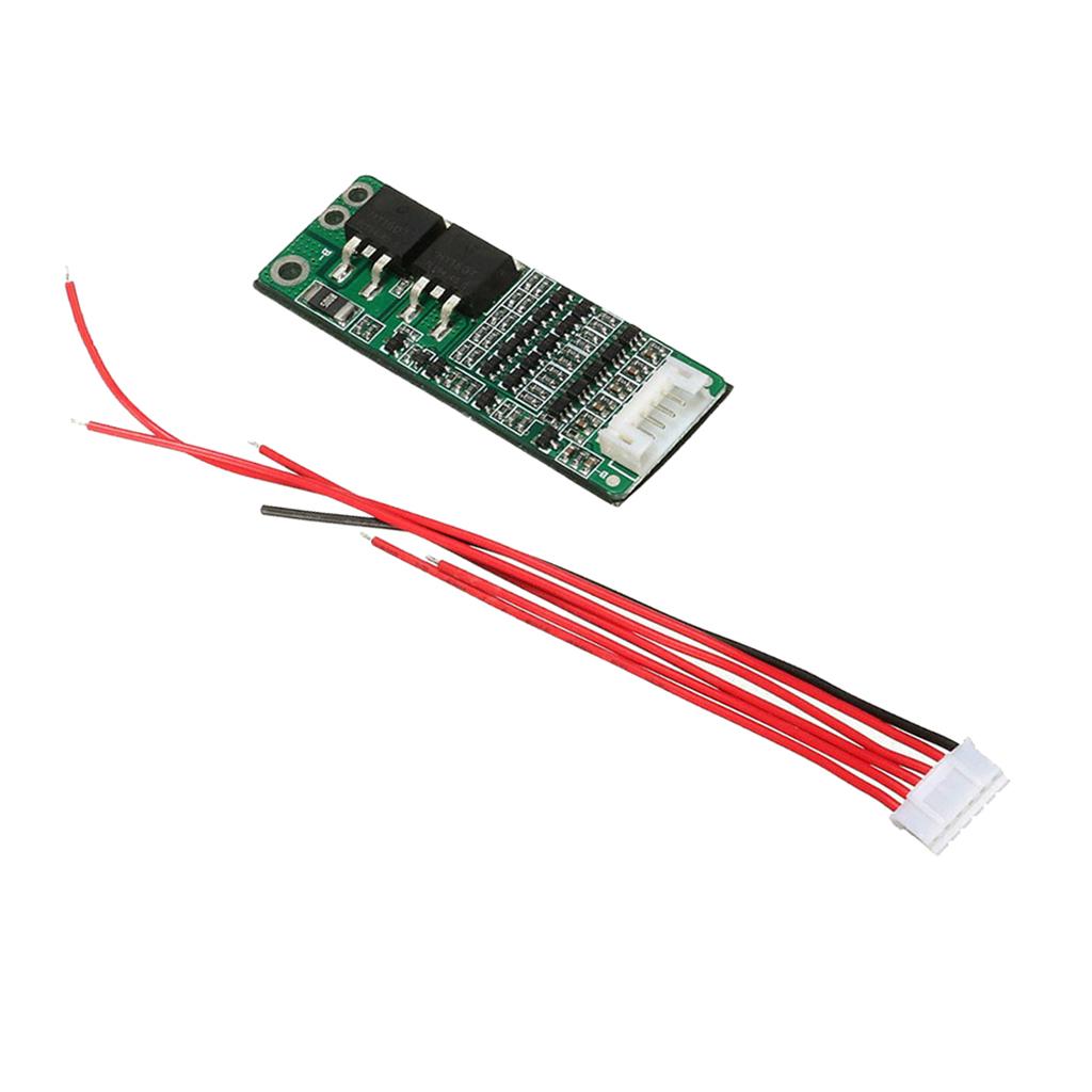 5S 15A BMS Protection PCB Board for 5Packs 18650 Li ion Lithium Battery Cell